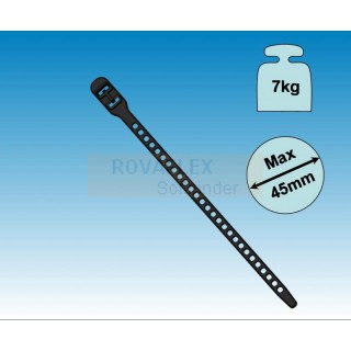 ROVAFLEX Softbinder 7x180 schwarz 100Stk Doppelbindung