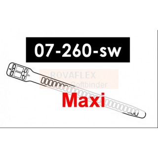 ROVAFLEX Softbinder 7x260 schwarz 1000Stk Doppelbindung
