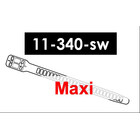 ROVAFLEX Softbinder 11x340 schwarz 60Stk Doppelbindung